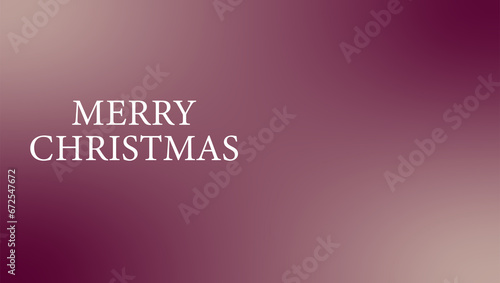 Fototapeta Naklejka Na Ścianę i Meble -  Beautiful Merry Christmas text design illustration 