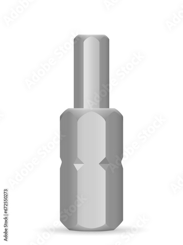 Hexagon screwdriver bit