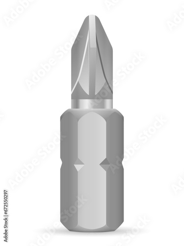 Pozidriv screwdriver bit