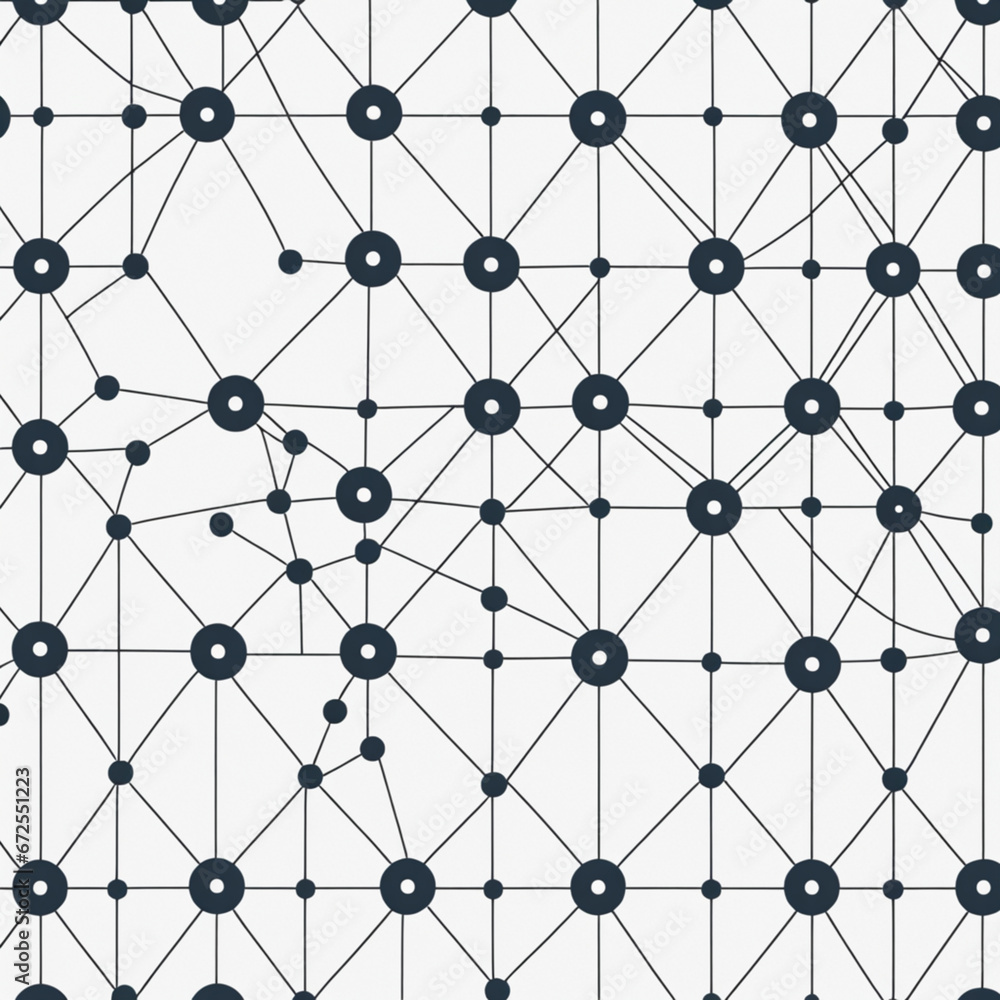 social network concept. Abstract background with line and node connection neural pattern design social network concept. Abstract background with line and node connection neural pattern design