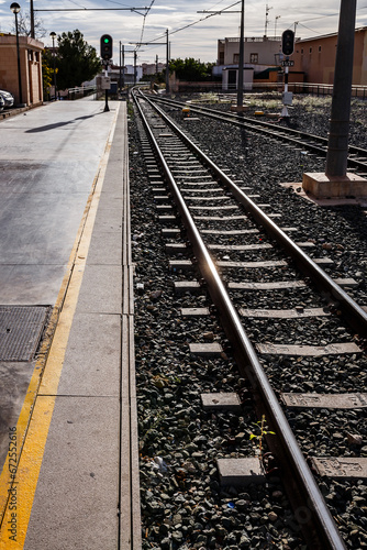 plant at the Villajoyosa train station