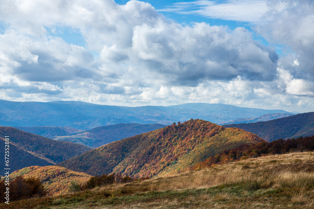 Golden autumn in the Carpathians