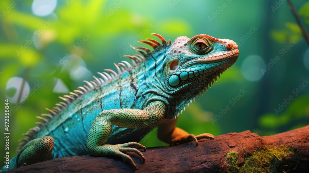 Obraz premium A Close Up Of A Lizard On A Rock Pexels Contest Winner, Background Image, Hd