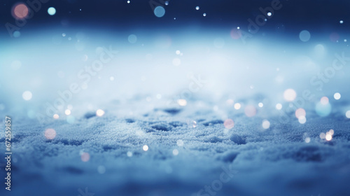Christmas abstract background with snowflakes