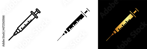 The Syringe icon represents a vital medical tool used for administering fluids, medications, or other substances into the body. 