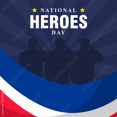 National Heroes Day. The Day of Cape Verde Natioal Heroes illustration vector background. Vector eps 10