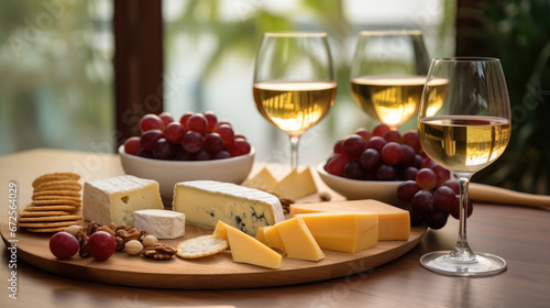 Labor Day Wine And Cheese Tasting Refined  Background Image  Hd