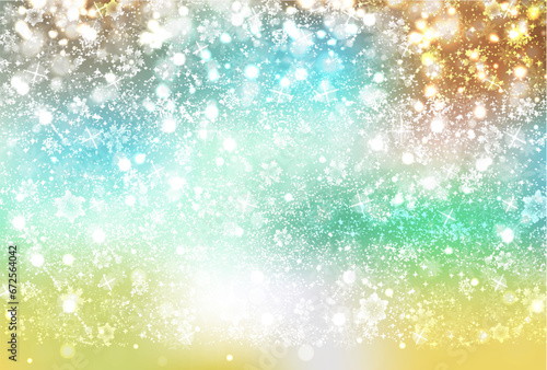 クリスマス　雪　冬　風景　背景