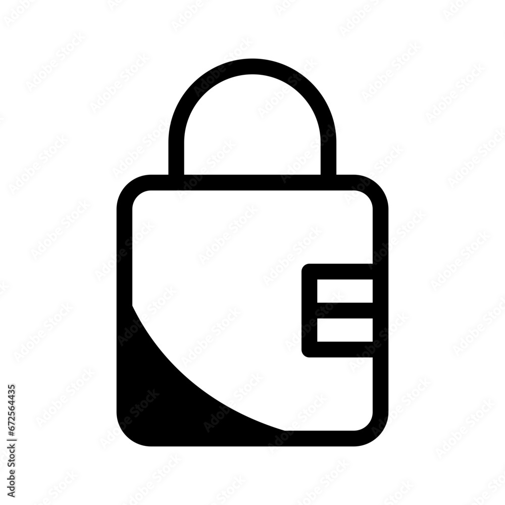 Lock Dualtone Icon Lock Dualtone Icon