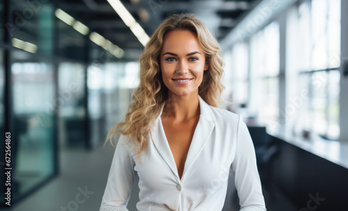 Wallpaper Mural Smiling business woman looking at the camera. Torontodigital.ca