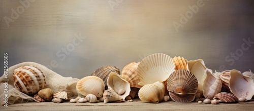 Shells and vintage paper offer ample room for design in your creative projects