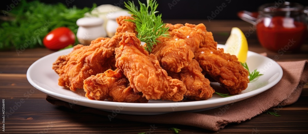 When you combine sous with the incredibly tender and tasty fried chicken it becomes even more delectable When you combine sous with the incredibly tender and tasty fried chicken it becomes even more delectable