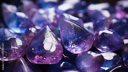 Seamless Background Of Amethyst Quartz  Decorated   Background Image  Hd