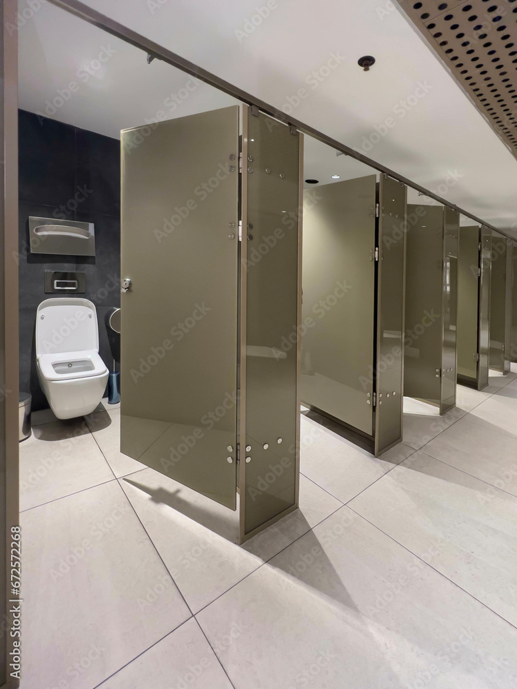 modern public toilet or restroom interior modern public toilet or restroom interior