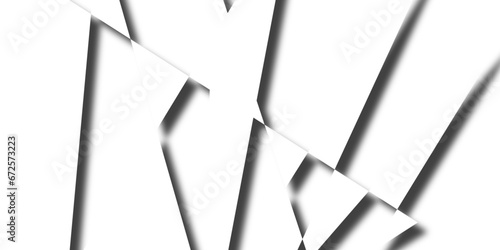 White background, Abstract paper cut style design