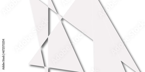 Fototapeta Naklejka Na Ścianę i Meble -  White background, Abstract paper cut style design