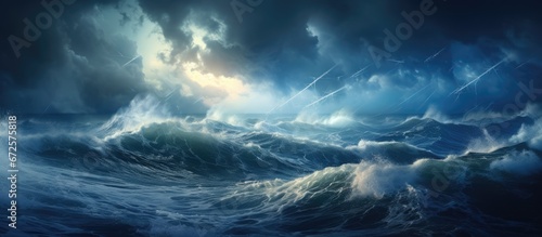 Severe weather at sea Composition of natural elements