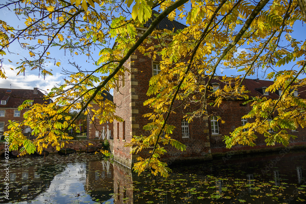 Fototapeta premium Herbstzeeit in Velen im Münsterland