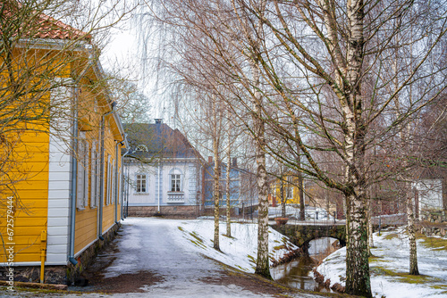 Rauma in wintertime, Finland