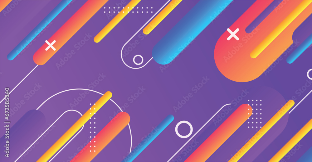 Abstract minimal geometric shape background with gradient Abstract minimal geometric shape background with gradient