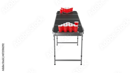 Beer pong table