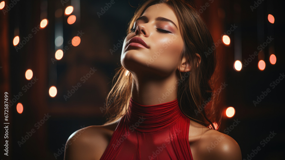 Young Woman Massaging Her Neck Because Of Suffering , Background Image, Hd Young Woman Massaging Her Neck Because Of Suffering , Background Image, Hd