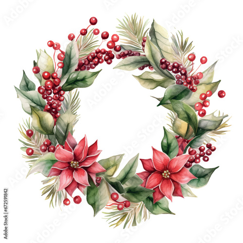 vector floral wreath