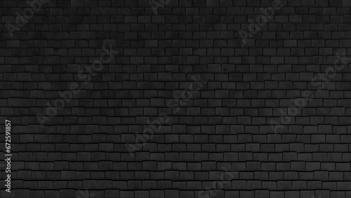  brick pattern black for wallpaper background or cover page