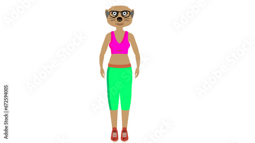 meerkat puppet for adobe character animator 