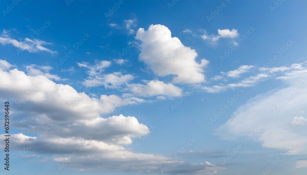 Obraz premium blue sky with clouds