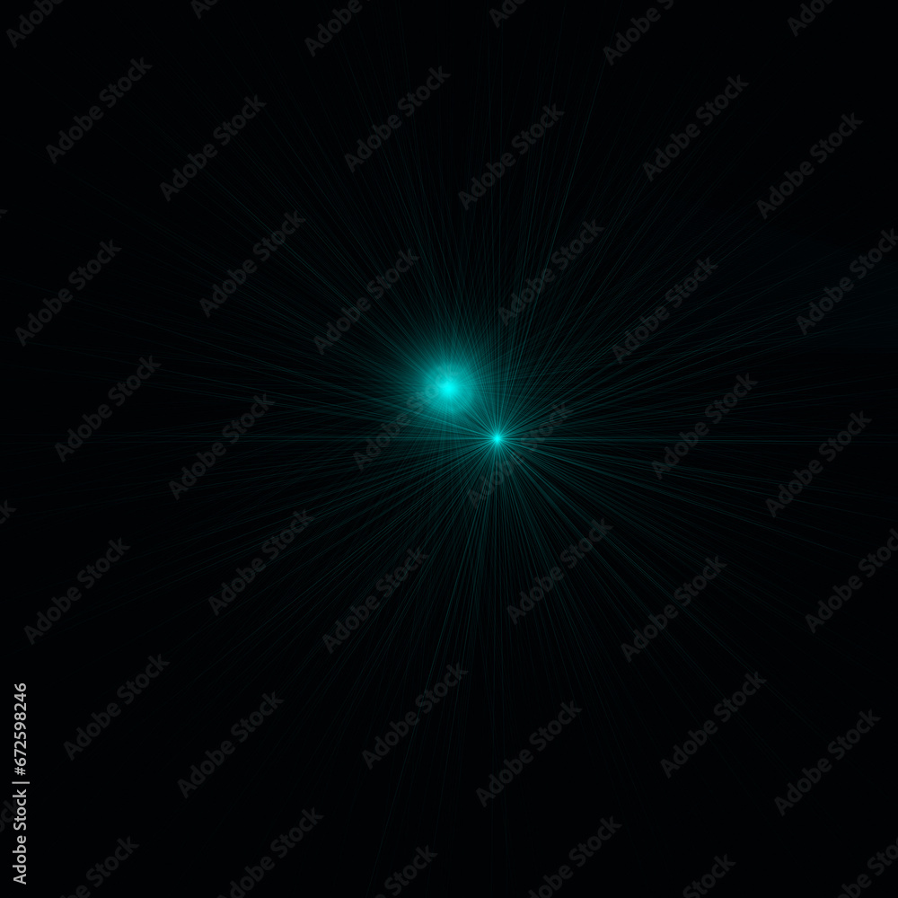 Lens Flare, Space Light, Abstract Black Background Lens Flare, Space Light, Abstract Black Background