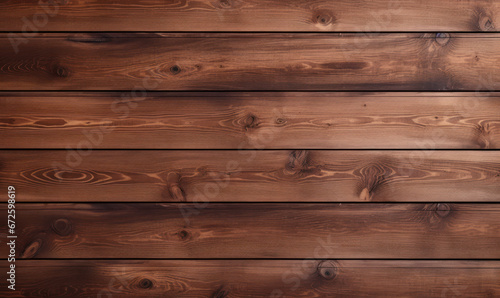 Wood background banner panorama- Brown acoustic panels, wooden boards panel pattern texture