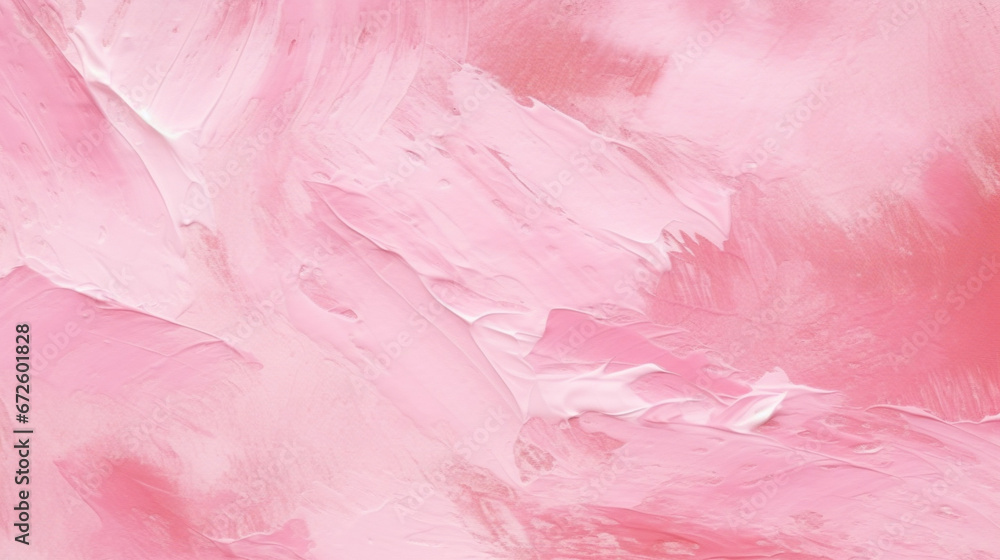 Pink paint brush textured background Pink paint brush textured background