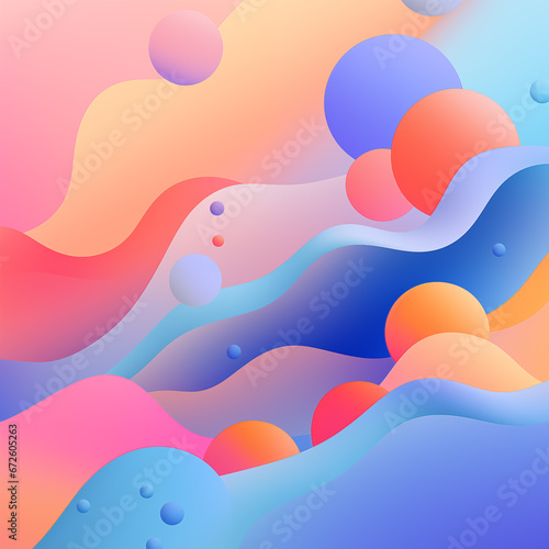 abstract colorful geometric background wallpaper texture