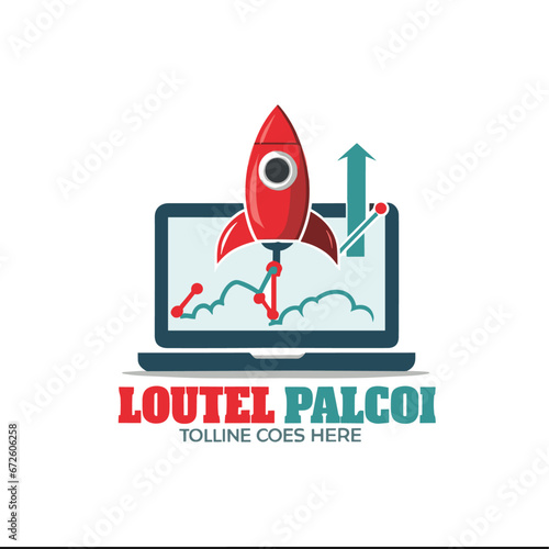 abstract logo design _ Logo For business _ logo for company _ Tech Logo _ Business booster Logo 