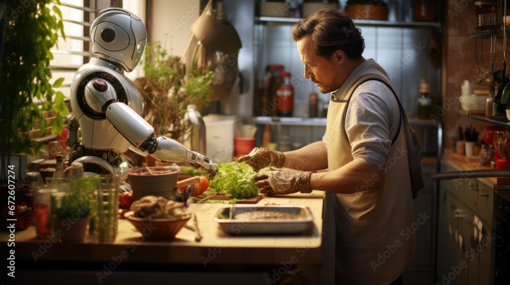 Robots are experts at cooking according to recipes Robots are experts at cooking according to recipes