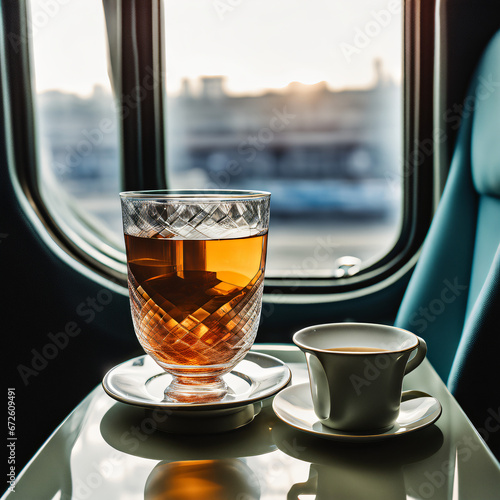 tea in train