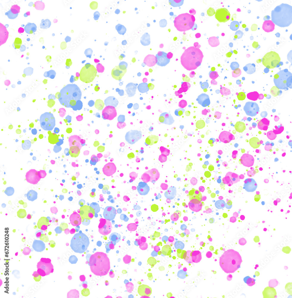 Paint stains of different colors on a white background. grunge vector illustration