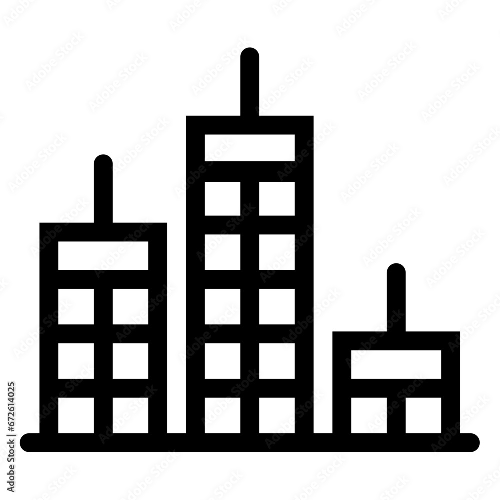 Obraz premium Building icon