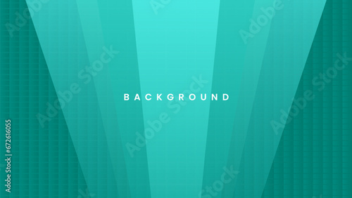 Modern green overlap background. Geometric square box texture