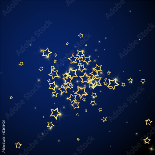 Fototapeta Naklejka Na Ścianę i Meble -  Christmas stars vector overlay.