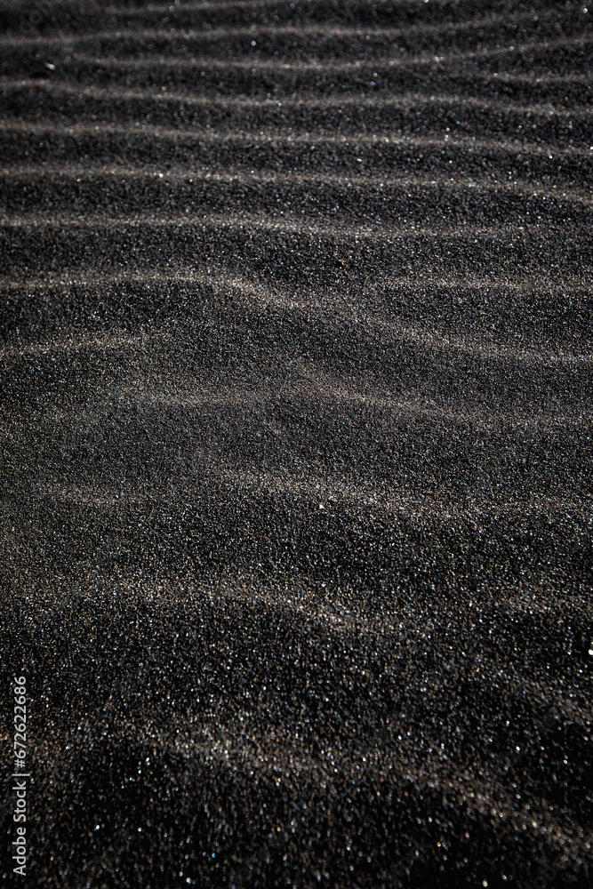 Reynisfjara black sand beach, Iceland.