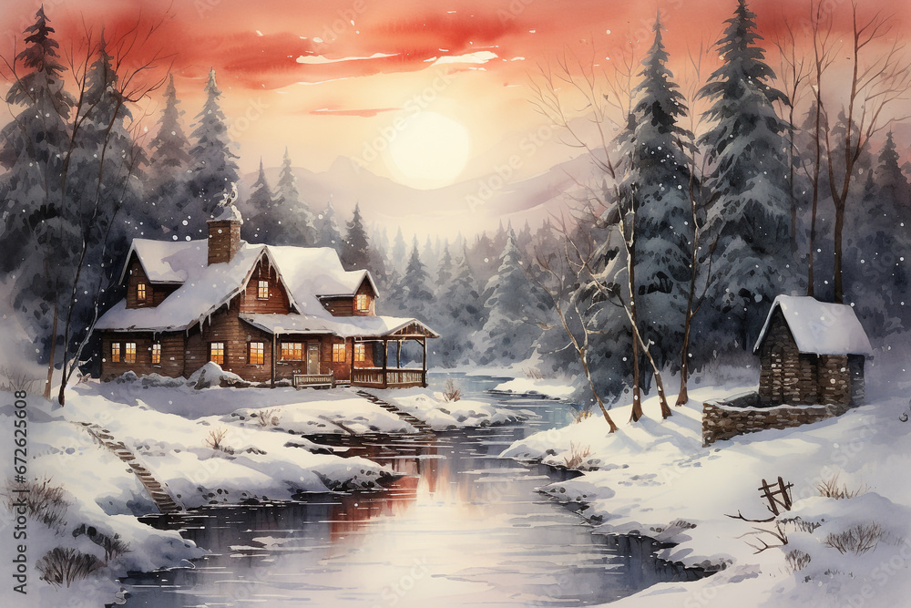 Winter Wonderland Home