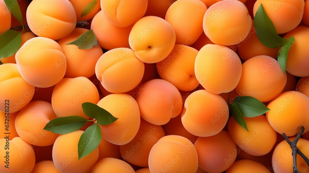 Apricots Background Apricots Background