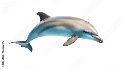 Dolphin isolated on transparent background,transparency  © SaraY Studio 