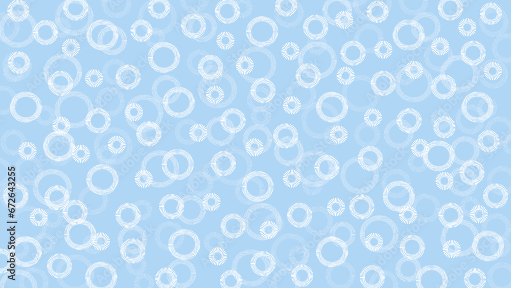 Blue seamless pattern with drops