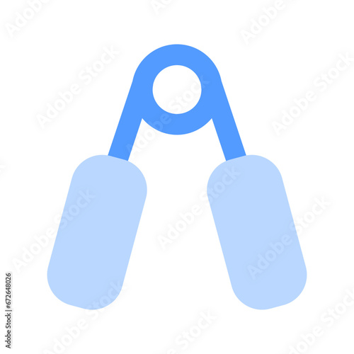 hand grip duotone icon