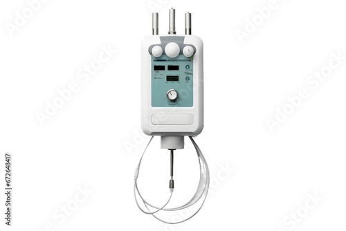 High Resolution Electrosurgery Unit in Focus Isolated on transparent background photo