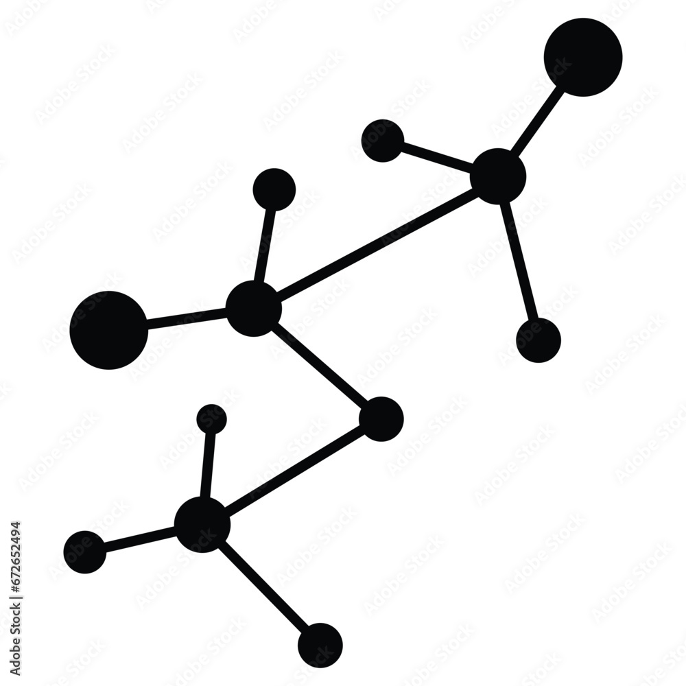 Molecular element icon Molecular element icon