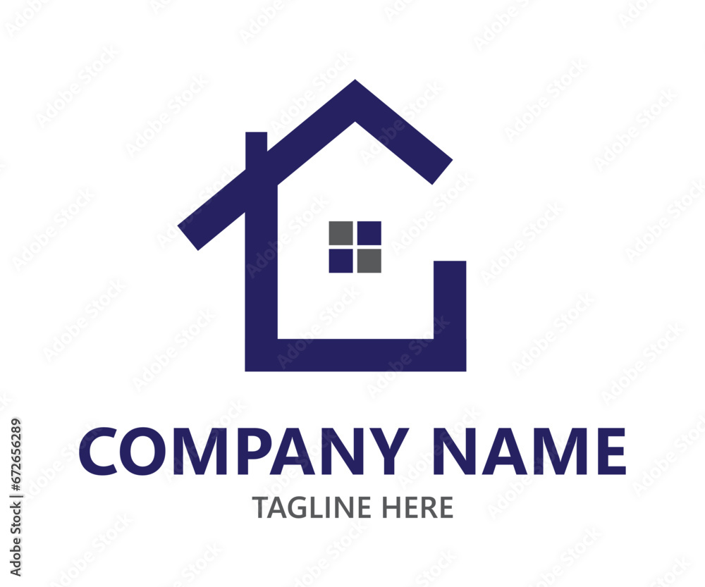 Real Estate logo corporate bussiness